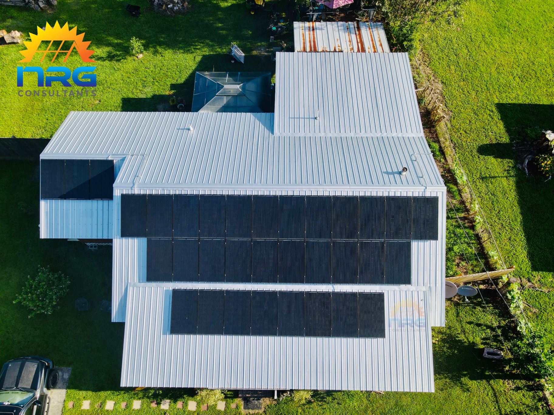 Crutcher Residence solar install by NRG Solar Solutions
